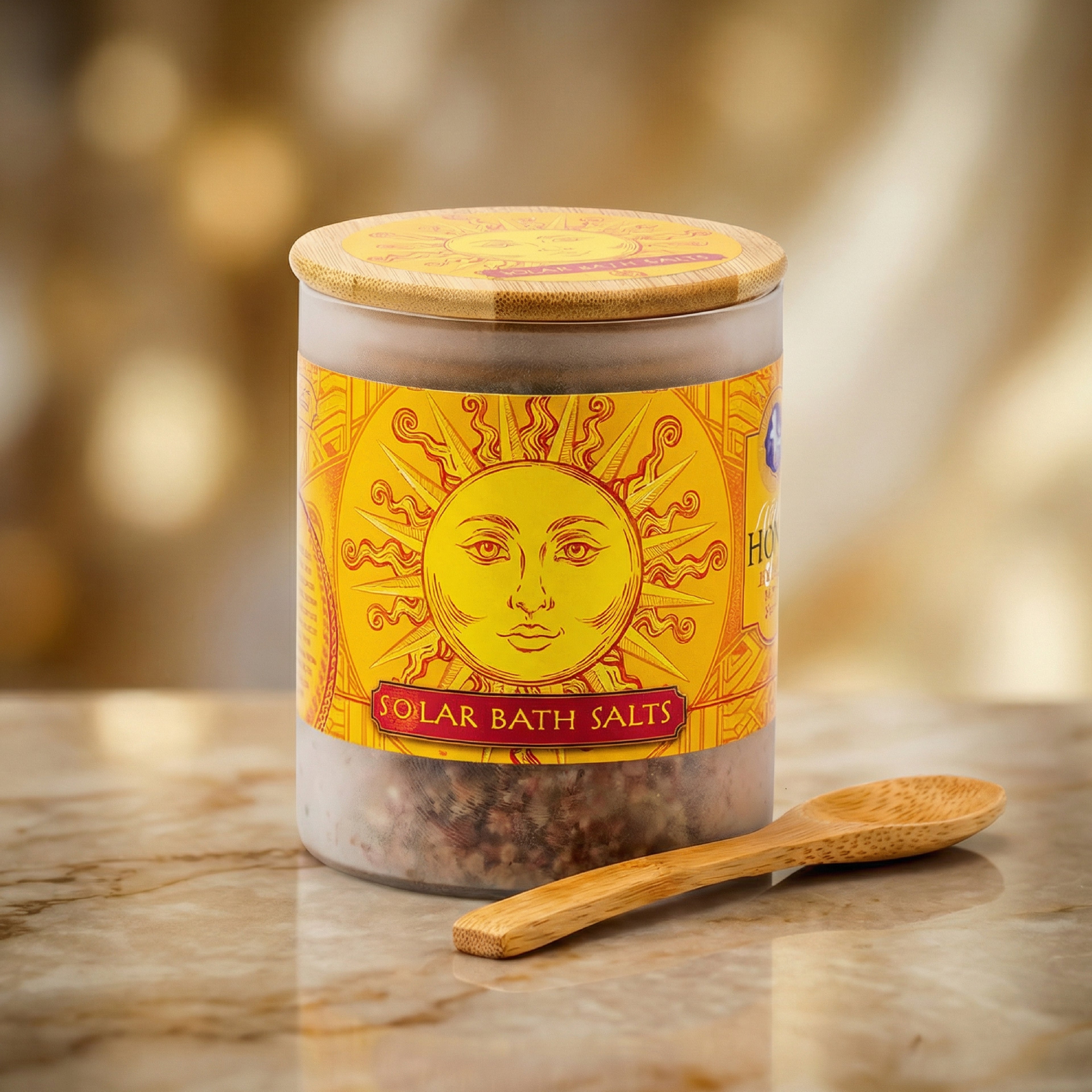 SOLAR BATH SALTS - White Horse Blessing