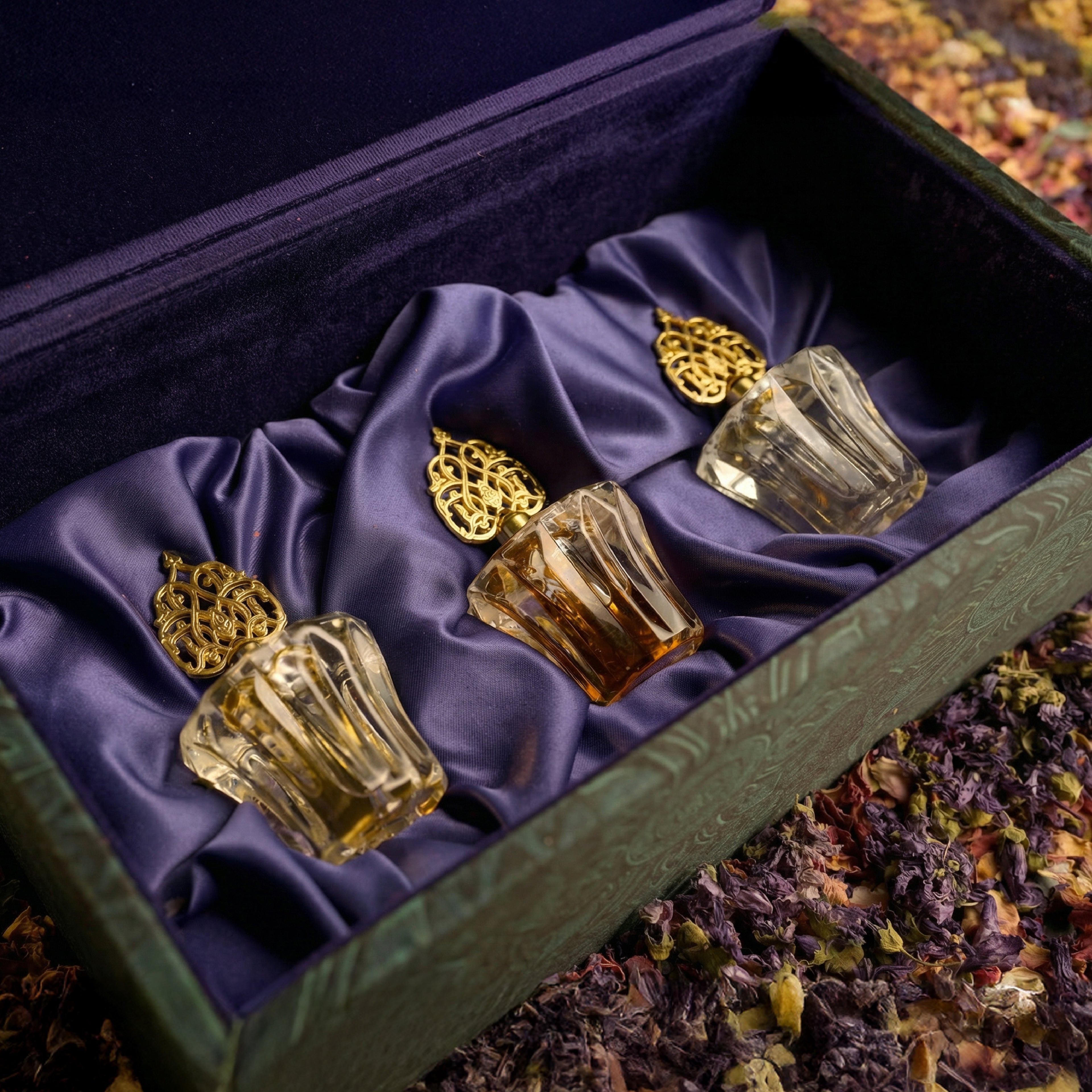 THREE WORLDS PARFUM OIL KIT - White Horse Blessing