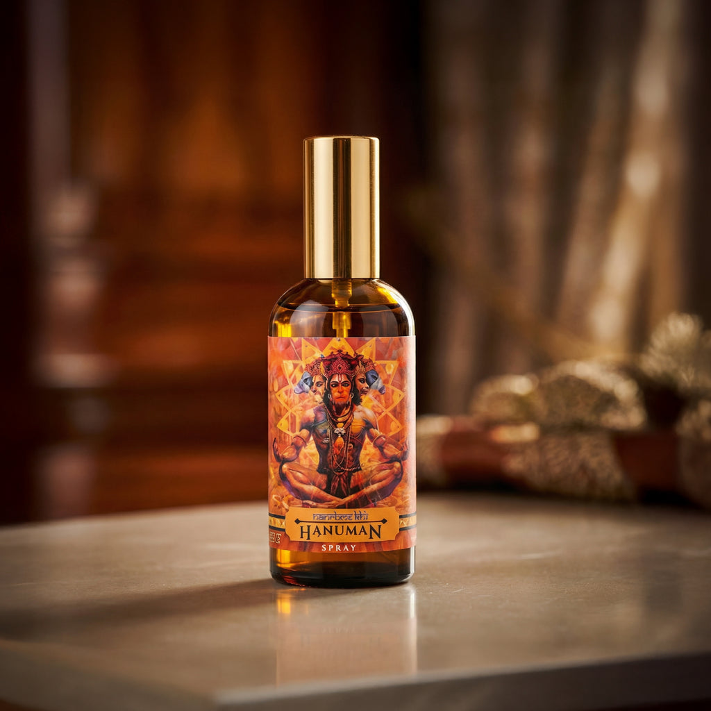 PANCHMUKHI HANUMAN SPRAY - White Horse Blessing